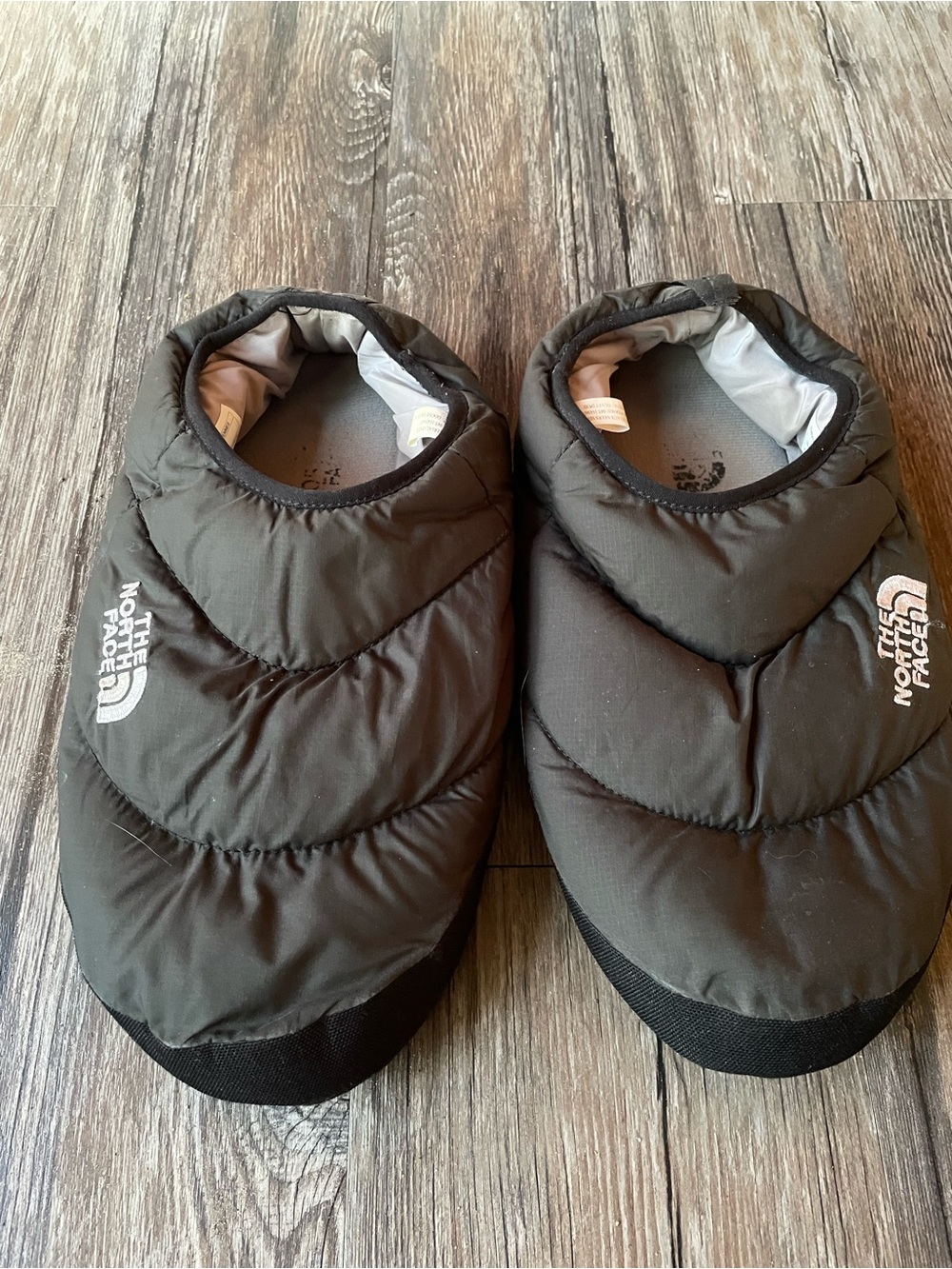The North Face Quilted Slip-On Camp Slippers - Black